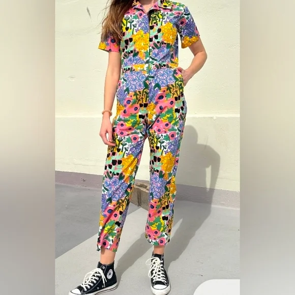 NOOWORKS People I've Loved Short Sleeved Coveralls 2x - Picture 6 of 6